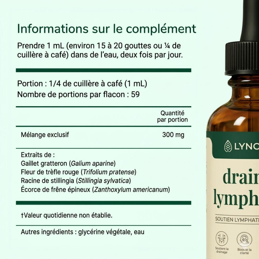 DRAINANT LYMPHATIQUE